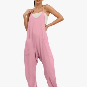 Women's Pink Jumpsuit